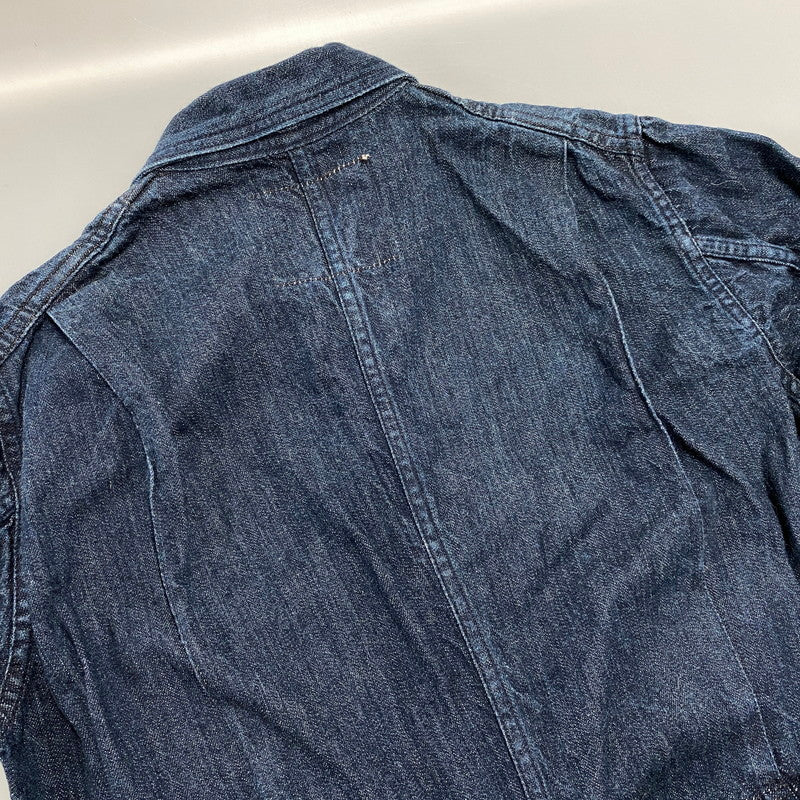 【中古品】【メンズ】 EVISU エヴィス LOT.1200 ビッグカモメ ALL-IN-ONE オールインワン つなぎ 156-261001-kh-14-izu サイズ：38 カラー：インディゴ 万代Net店