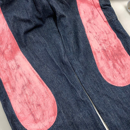【中古品】【メンズ】 EVISU エヴィス LOT.1200 ビッグカモメ ALL-IN-ONE オールインワン つなぎ 156-261001-kh-14-izu サイズ：38 カラー：インディゴ 万代Net店