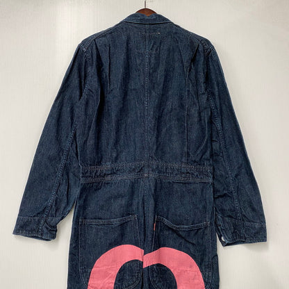 【中古品】【メンズ】 EVISU エヴィス LOT.1200 ビッグカモメ ALL-IN-ONE オールインワン つなぎ 156-261001-kh-14-izu サイズ：38 カラー：インディゴ 万代Net店