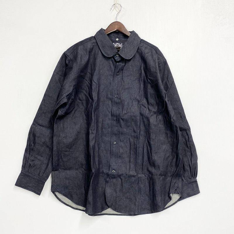 【中古品】【メンズ】 EVISU エヴィス DENIM SHIRT デニム シャツ 145-261003-ya-15-izu サイズ：46 カラー：ダークネイビー 万代Net店