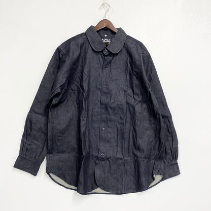 【中古品】【メンズ】 EVISU エヴィス DENIM SHIRT デニム シャツ 145-261003-ya-15-izu サイズ：46 カラー：ダークネイビー 万代Net店