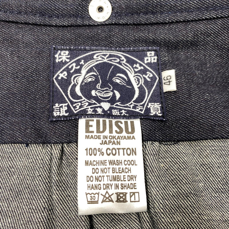 【中古品】【メンズ】 EVISU エヴィス DENIM SHIRT デニム シャツ 145-261003-ya-15-izu サイズ：46 カラー：ダークネイビー 万代Net店