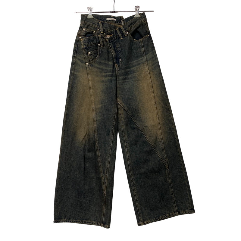 【中古品】【レディース】 SLY スライ 030JSR11-3511-1 J W SWITCHING STRAIGHT PANT スウィッチング ストレート パンツ ボトムス ズボン 168-261001-cs-01-izu カラー：インディゴ 万代Net店