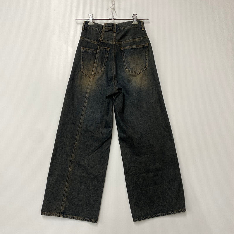 【中古品】【レディース】 SLY スライ 030JSR11-3511-1 J W SWITCHING STRAIGHT PANT スウィッチング ストレート パンツ ボトムス ズボン 168-261001-cs-01-izu カラー：インディゴ 万代Net店