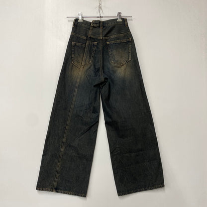 【中古品】【レディース】 SLY スライ 030JSR11-3511-1 J W SWITCHING STRAIGHT PANT スウィッチング ストレート パンツ ボトムス ズボン 168-261001-cs-01-izu カラー：インディゴ 万代Net店