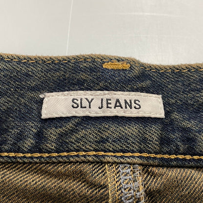 【中古品】【レディース】 SLY スライ 030JSR11-3511-1 J W SWITCHING STRAIGHT PANT スウィッチング ストレート パンツ ボトムス ズボン 168-261001-cs-01-izu カラー：インディゴ 万代Net店