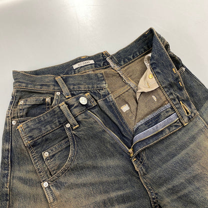 【中古品】【レディース】 SLY スライ 030JSR11-3511-1 J W SWITCHING STRAIGHT PANT スウィッチング ストレート パンツ ボトムス ズボン 168-261001-cs-01-izu カラー：インディゴ 万代Net店