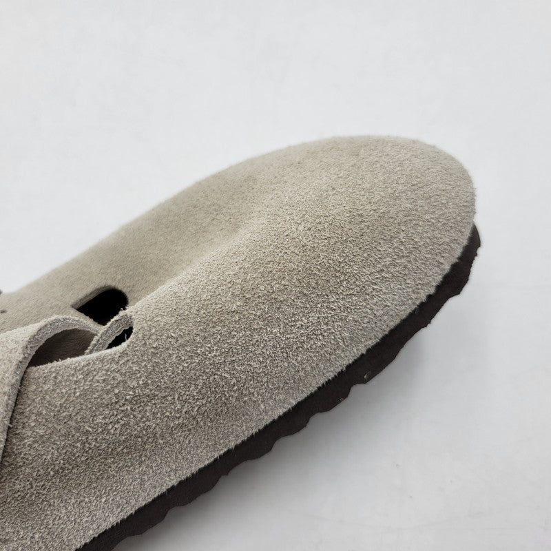 【中古品】【レディース】 BIRKENSTOCK ビルケンシュトック BOSTON SANDAL "SUEDE" ボストン サンダル シューズ 靴 167-260928-ay-04-izu サイズ：23cm カラー：ベージュ 万代Net店