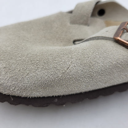 【中古品】【レディース】 BIRKENSTOCK ビルケンシュトック BOSTON SANDAL "SUEDE" ボストン サンダル シューズ 靴 167-260928-ay-04-izu サイズ：23cm カラー：ベージュ 万代Net店