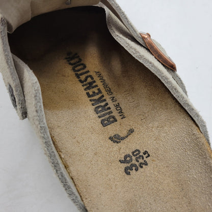 【中古品】【レディース】 BIRKENSTOCK ビルケンシュトック BOSTON SANDAL "SUEDE" ボストン サンダル シューズ 靴 167-260928-ay-04-izu サイズ：23cm カラー：ベージュ 万代Net店