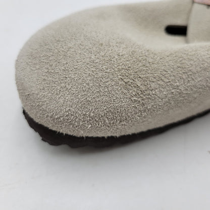 【中古品】【レディース】 BIRKENSTOCK ビルケンシュトック BOSTON SANDAL "SUEDE" ボストン サンダル シューズ 靴 167-260928-ay-04-izu サイズ：23cm カラー：ベージュ 万代Net店