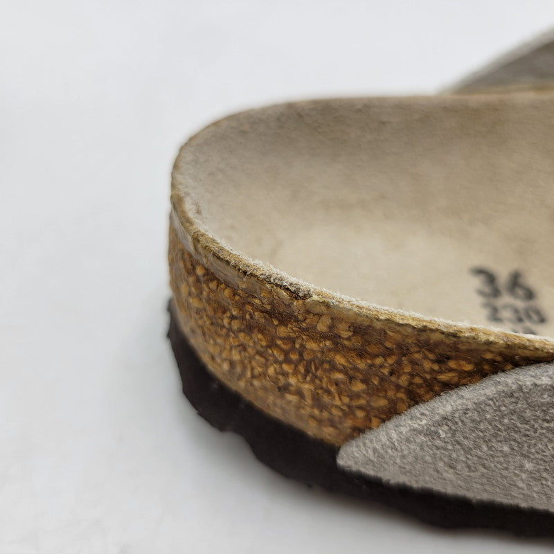 【中古品】【レディース】 BIRKENSTOCK ビルケンシュトック BOSTON SANDAL "SUEDE" ボストン サンダル シューズ 靴 167-260928-ay-04-izu サイズ：23cm カラー：ベージュ 万代Net店