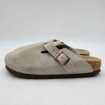 【中古品】【レディース】 BIRKENSTOCK ビルケンシュトック BOSTON SANDAL "SUEDE" ボストン サンダル シューズ 靴 167-260928-ay-04-izu サイズ：23cm カラー：ベージュ 万代Net店