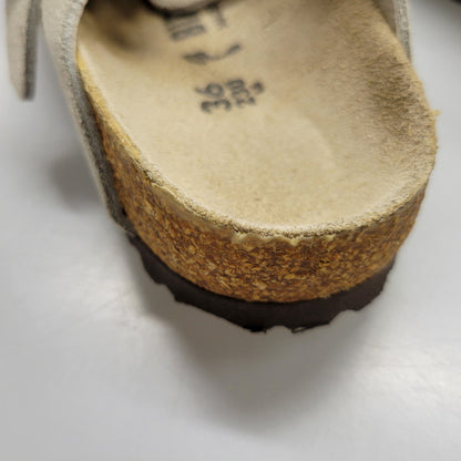 【中古品】【レディース】 BIRKENSTOCK ビルケンシュトック BOSTON SANDAL "SUEDE" ボストン サンダル シューズ 靴 167-260928-ay-04-izu サイズ：23cm カラー：ベージュ 万代Net店