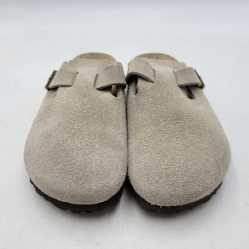 【中古品】【レディース】 BIRKENSTOCK ビルケンシュトック BOSTON SANDAL "SUEDE" ボストン サンダル シューズ 靴 167-260928-ay-04-izu サイズ：23cm カラー：ベージュ 万代Net店