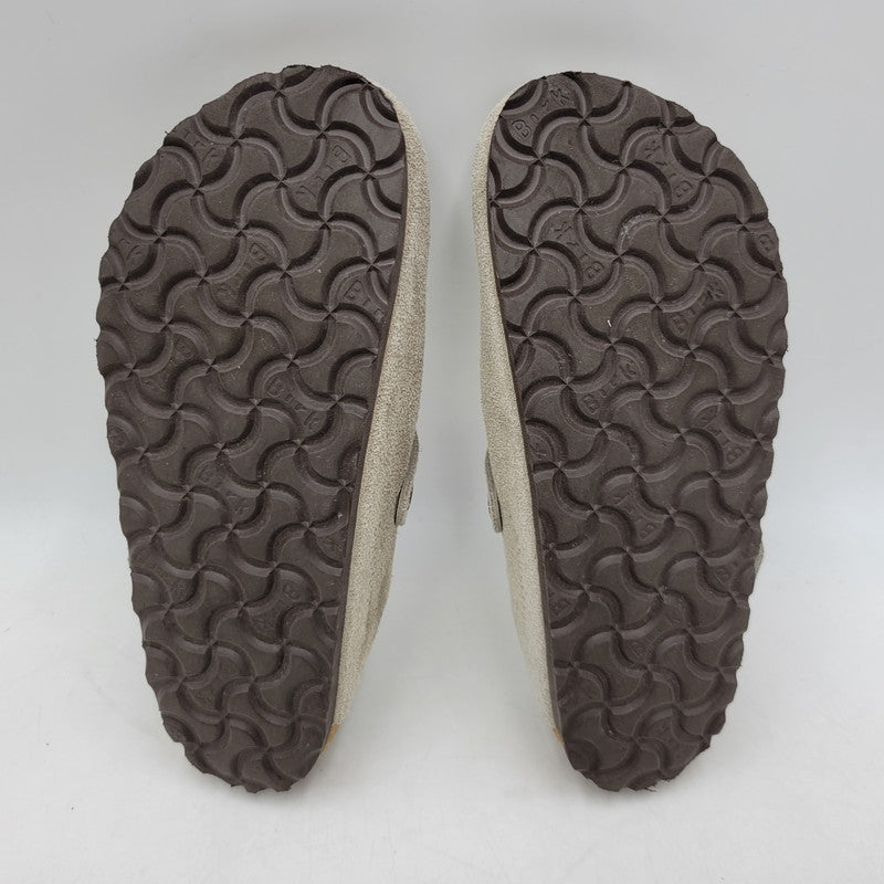 【中古品】【レディース】 BIRKENSTOCK ビルケンシュトック BOSTON SANDAL "SUEDE" ボストン サンダル シューズ 靴 167-260928-ay-04-izu サイズ：23cm カラー：ベージュ 万代Net店