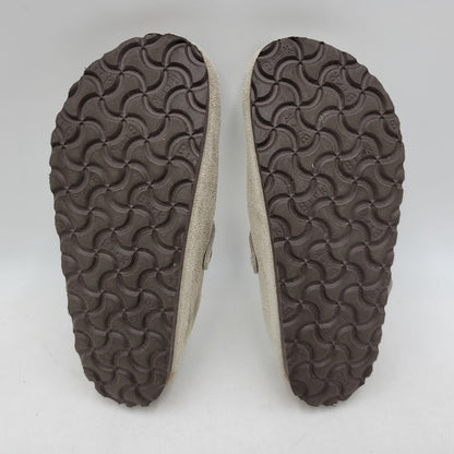 【中古品】【レディース】 BIRKENSTOCK ビルケンシュトック BOSTON SANDAL "SUEDE" ボストン サンダル シューズ 靴 167-260928-ay-04-izu サイズ：23cm カラー：ベージュ 万代Net店