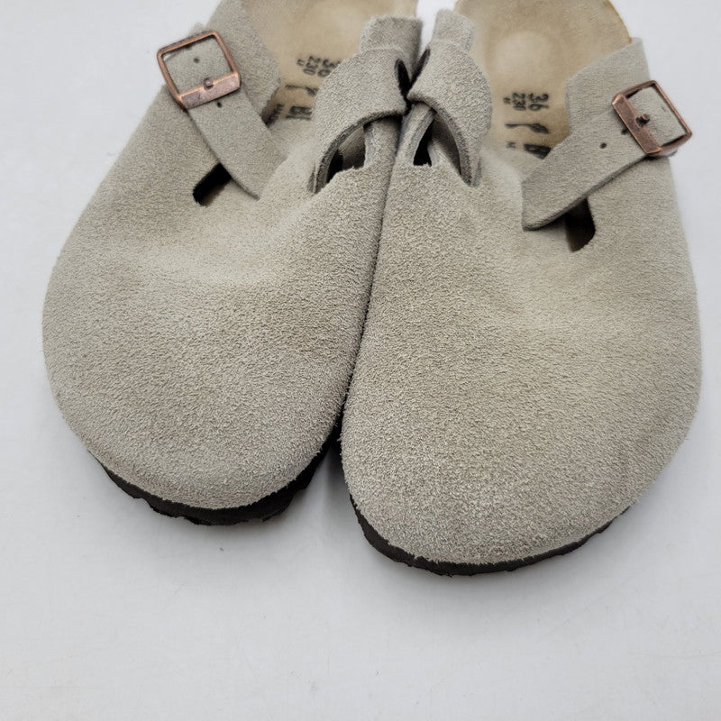 【中古品】【レディース】 BIRKENSTOCK ビルケンシュトック BOSTON SANDAL "SUEDE" ボストン サンダル シューズ 靴 167-260928-ay-04-izu サイズ：23cm カラー：ベージュ 万代Net店