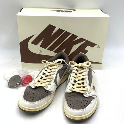 【現状渡し品】【メンズ】 NIKE ナイキ×TRAVIS SCOTT トラヴィス・スコット DM7866-162 AIR JORDAN エアジョーダン 1 LOW OG ロー オージー SP スニーカー シューズ 靴 160-260921-ya-04-izu サイズ：28cm カラー：REVERSE MOCHA/SAIL AND RIDGEROCK 万代Net店