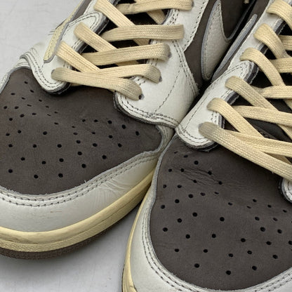 【現状渡し品】【メンズ】 NIKE ナイキ×TRAVIS SCOTT トラヴィス・スコット DM7866-162 AIR JORDAN エアジョーダン 1 LOW OG ロー オージー SP スニーカー シューズ 靴 160-260921-ya-04-izu サイズ：28cm カラー：REVERSE MOCHA/SAIL AND RIDGEROCK 万代Net店