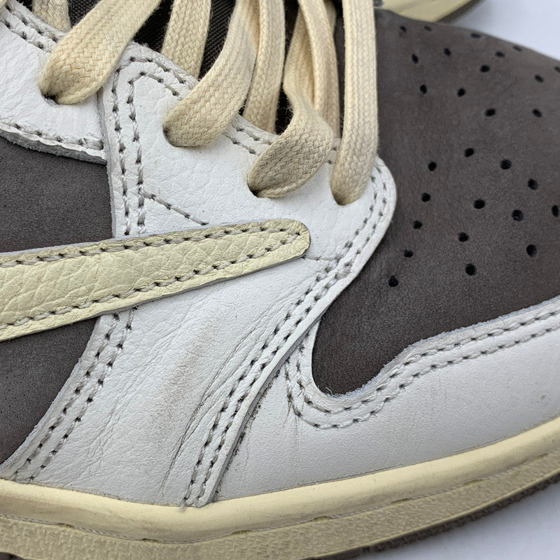 【現状渡し品】【メンズ】 NIKE ナイキ×TRAVIS SCOTT トラヴィス・スコット DM7866-162 AIR JORDAN エアジョーダン 1 LOW OG ロー オージー SP スニーカー シューズ 靴 160-260921-ya-04-izu サイズ：28cm カラー：REVERSE MOCHA/SAIL AND RIDGEROCK 万代Net店