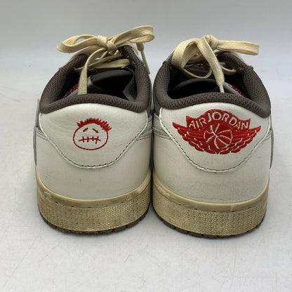 【現状渡し品】【メンズ】 NIKE ナイキ×TRAVIS SCOTT トラヴィス・スコット DM7866-162 AIR JORDAN エアジョーダン 1 LOW OG ロー オージー SP スニーカー シューズ 靴 160-260921-ya-04-izu サイズ：28cm カラー：REVERSE MOCHA/SAIL AND RIDGEROCK 万代Net店