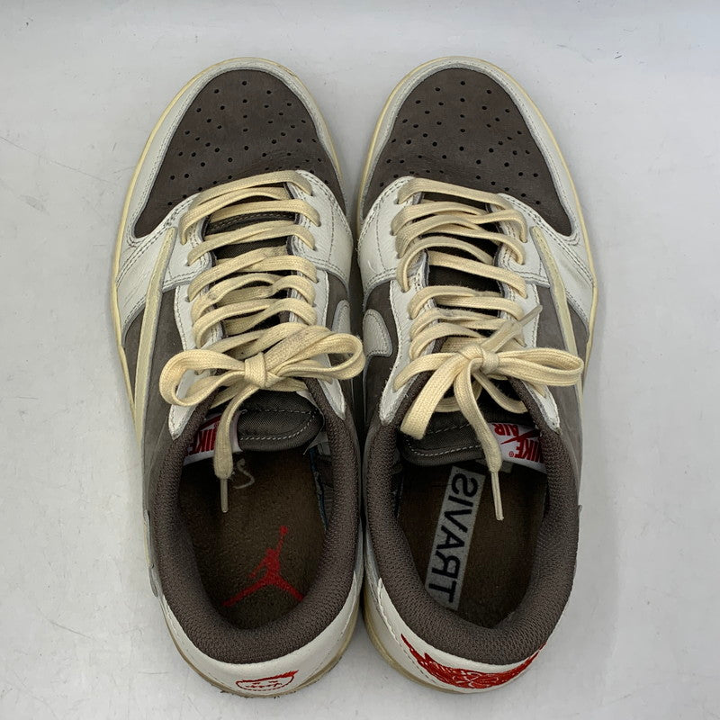 【現状渡し品】【メンズ】 NIKE ナイキ×TRAVIS SCOTT トラヴィス・スコット DM7866-162 AIR JORDAN エアジョーダン 1 LOW OG ロー オージー SP スニーカー シューズ 靴 160-260921-ya-04-izu サイズ：28cm カラー：REVERSE MOCHA/SAIL AND RIDGEROCK 万代Net店