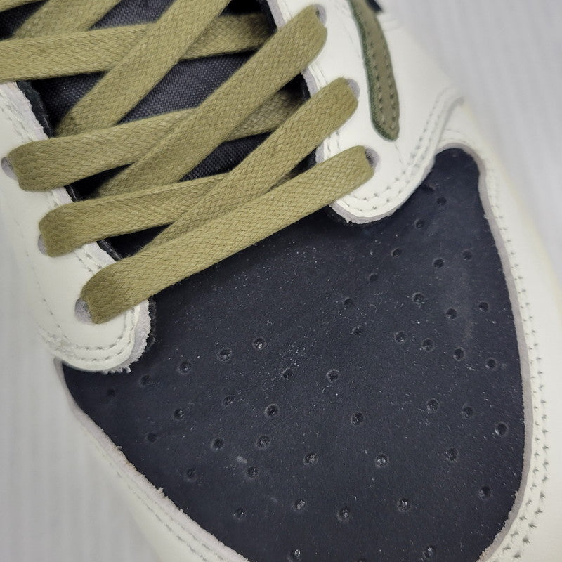 【中古品】【メンズ】 NIKE ナイキ × TRAVIS SCOTT トラヴィス スコット WMNS AIR JORDAN 1 LOW OG SP DZ4137-106 ウィメンズ エアジョーダン 1 ロー OG SP スニーカー 靴 160-260921-as-02-izu サイズ：28cm カラー：SAIL/UNIVERSITY RED-BLACK 万代Net店