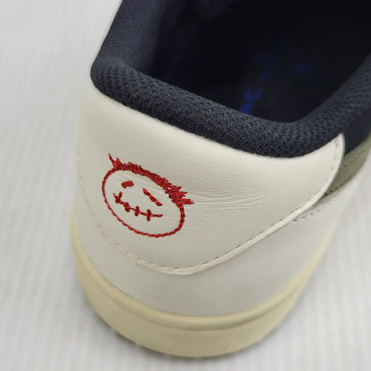 【中古品】【メンズ】 NIKE ナイキ × TRAVIS SCOTT トラヴィス スコット WMNS AIR JORDAN 1 LOW OG SP DZ4137-106 ウィメンズ エアジョーダン 1 ロー OG SP スニーカー 靴 160-260921-as-02-izu サイズ：28cm カラー：SAIL/UNIVERSITY RED-BLACK 万代Net店
