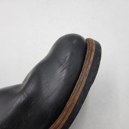 【現状渡し品】【メンズ】 RED WING レッドウィング ENGINEER BOOTS 2268 エンジニアブーツ 靴 USA製 刺繍羽タグ 164-260924-as-06-izu サイズ：9D カラー：ブラック 万代Net店