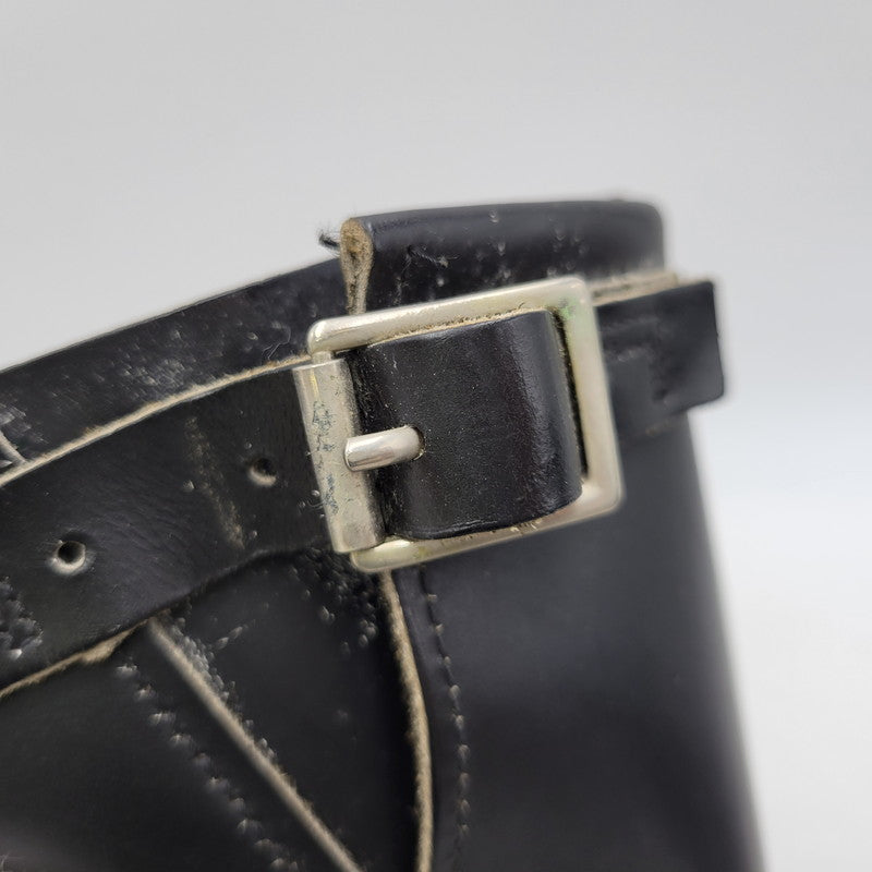 【現状渡し品】【メンズ】 RED WING レッドウィング ENGINEER BOOTS 2268 エンジニアブーツ 靴 USA製 刺繍羽タグ 164-260924-as-06-izu サイズ：9D カラー：ブラック 万代Net店