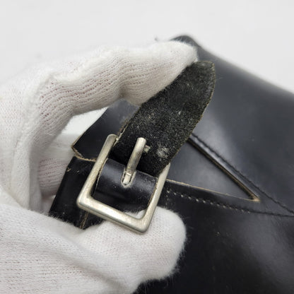 【現状渡し品】【メンズ】 RED WING レッドウィング ENGINEER BOOTS 2268 エンジニアブーツ 靴 USA製 刺繍羽タグ 164-260924-as-06-izu サイズ：9D カラー：ブラック 万代Net店
