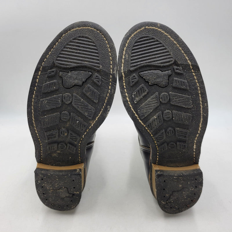 【現状渡し品】【メンズ】 RED WING レッドウィング ENGINEER BOOTS 2268 エンジニアブーツ 靴 USA製 刺繍羽タグ 164-260924-as-06-izu サイズ：9D カラー：ブラック 万代Net店