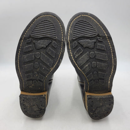【現状渡し品】【メンズ】 RED WING レッドウィング ENGINEER BOOTS 2268 エンジニアブーツ 靴 USA製 刺繍羽タグ 164-260924-as-06-izu サイズ：9D カラー：ブラック 万代Net店