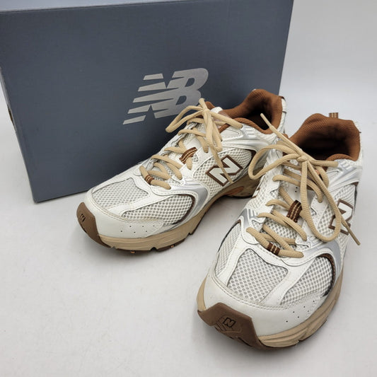 【中古品】【メンズ】 NEW BALANCE ニューバランス × NIKO AND... ニコアンド LOW CUT SNEAKERS MR530NI ローカット スニーカー 靴 162-260924-as-15-izu サイズ：27cm カラー：ホワイト×ブラウン 万代Net店