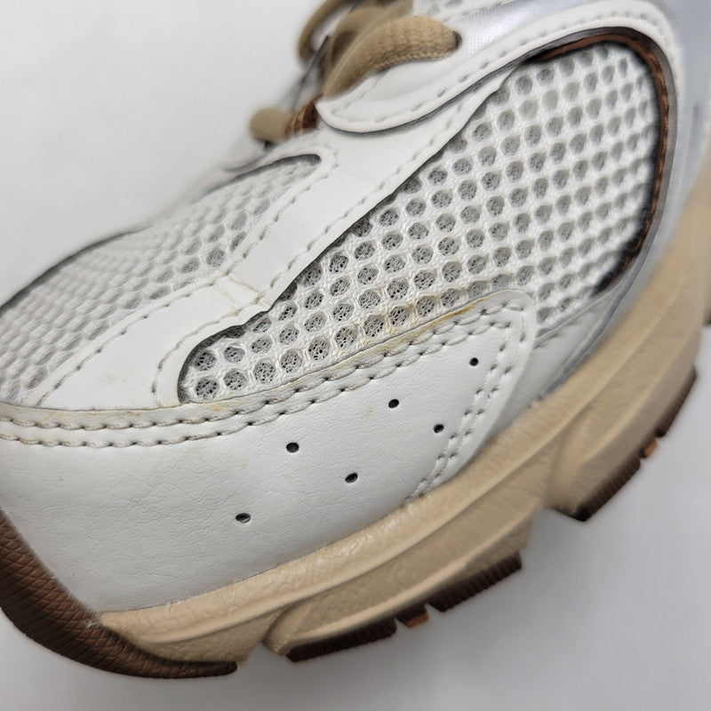 【中古品】【メンズ】 NEW BALANCE ニューバランス × NIKO AND... ニコアンド LOW CUT SNEAKERS MR530NI ローカット スニーカー 靴 162-260924-as-15-izu サイズ：27cm カラー：ホワイト×ブラウン 万代Net店