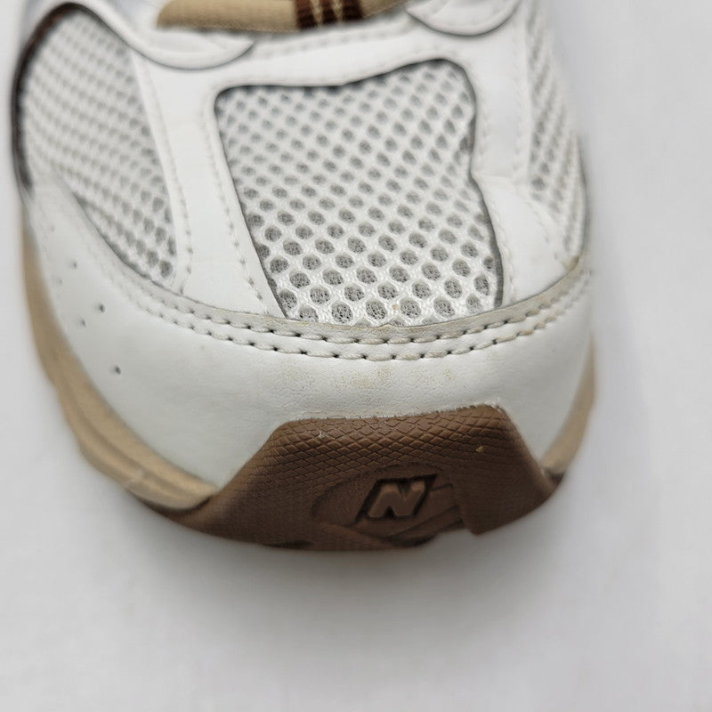 【中古品】【メンズ】 NEW BALANCE ニューバランス × NIKO AND... ニコアンド LOW CUT SNEAKERS MR530NI ローカット スニーカー 靴 162-260924-as-15-izu サイズ：27cm カラー：ホワイト×ブラウン 万代Net店