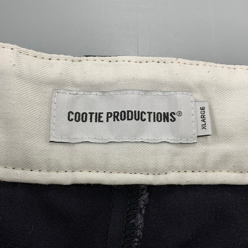 【中古品】【メンズ】 COOTIE PRODUCTIONS クーティー プロダクション CHINO PANTS チノ パンツ 153-261004-sm-03-izu サイズ：XL カラー：チャコールブラック 万代Net店