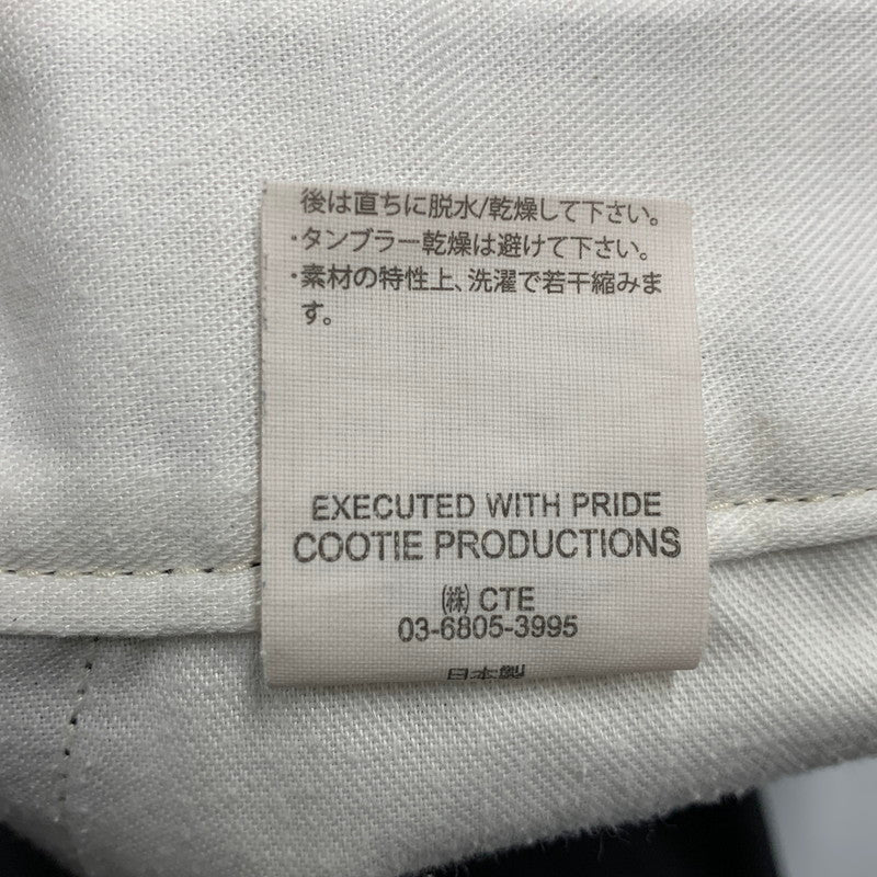【中古品】【メンズ】 COOTIE PRODUCTIONS クーティー プロダクション CHINO PANTS チノ パンツ 153-261004-sm-03-izu サイズ：XL カラー：チャコールブラック 万代Net店