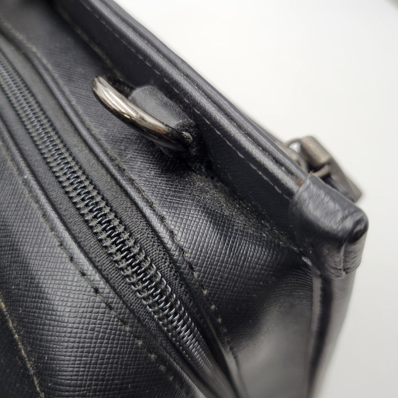 【中古品】【メンズ】 TAKEO KIKUCHI タケオキクチ BRIEF CASE ブリーフケース 鞄 カバン 188-260928-ay-08-izu カラー：ブラック 万代Net店