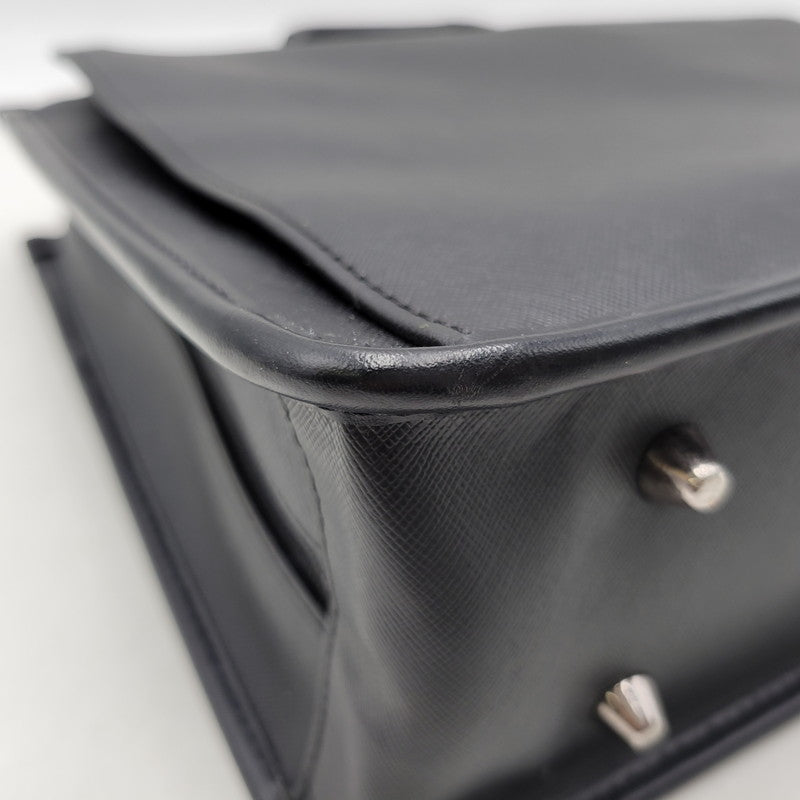 【中古品】【メンズ】 TAKEO KIKUCHI タケオキクチ BRIEF CASE ブリーフケース 鞄 カバン 188-260928-ay-08-izu カラー：ブラック 万代Net店