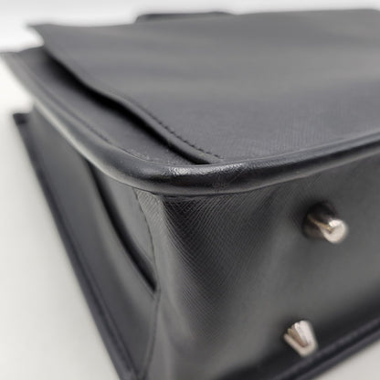 【中古品】【メンズ】 TAKEO KIKUCHI タケオキクチ BRIEF CASE ブリーフケース 鞄 カバン 188-260928-ay-08-izu カラー：ブラック 万代Net店