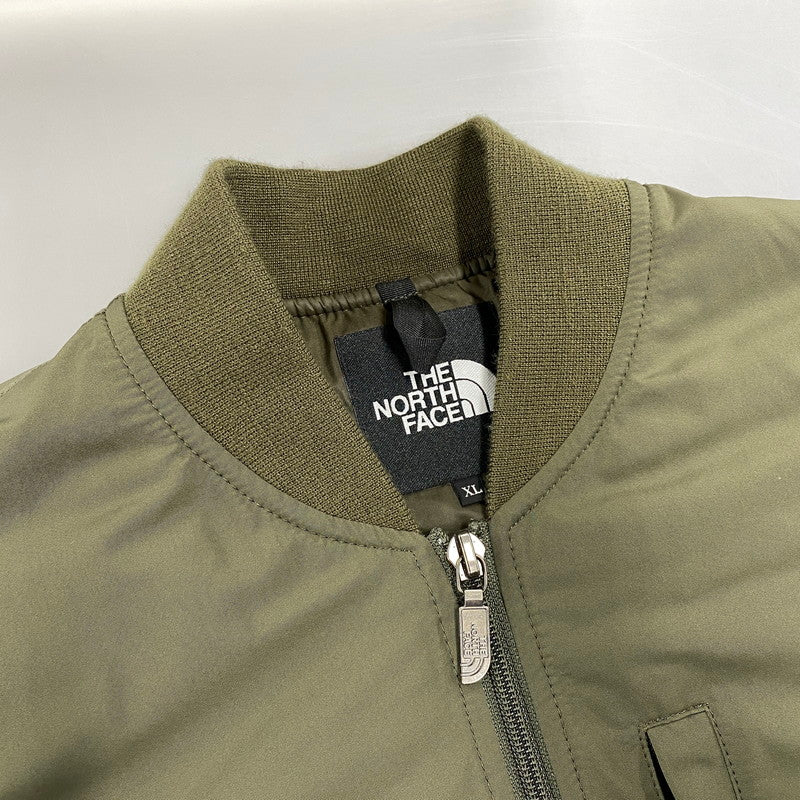 【中古品】【メンズ】 THE NORTH FACE ザ・ノースフェイス NY82132 INSULATION BOMBER JACEKT インサレーションボンバージャケット アウター 144-261009-sm-19-izu サイズ：XL カラー：カーキ 万代Net店