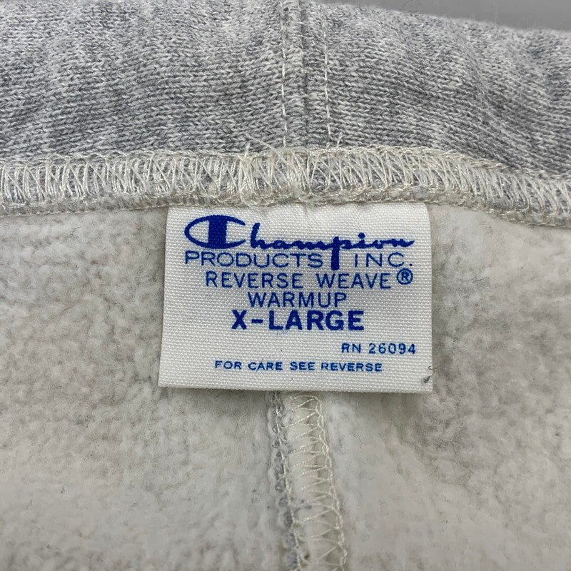 【中古品】【メンズ】 CHAMPION チャンピオン C3-W205 青単色タグ復刻 REVERSE WEAVE SWEAT PANTS リバースウィーブ スウェットパンツ ボトムス 159-261016-kh-03-izu サイズ：XL カラー：グレー 万代Net店