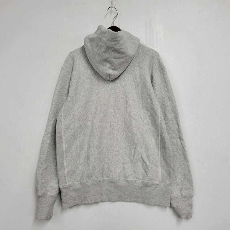 【中古品】【メンズ】 Champion チャンピオン REVERSE WEAVE SWEAT HOODIE C3-Y132 リバースウィーブ スウェット フーディー パーカー 青単色タグ復刻 148-260923-as-09-izu サイズ：XXL カラー：グレー 万代Net店