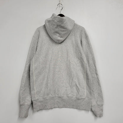 【中古品】【メンズ】 Champion チャンピオン REVERSE WEAVE SWEAT HOODIE C3-Y132 リバースウィーブ スウェット フーディー パーカー 青単色タグ復刻 148-260923-as-09-izu サイズ：XXL カラー：グレー 万代Net店