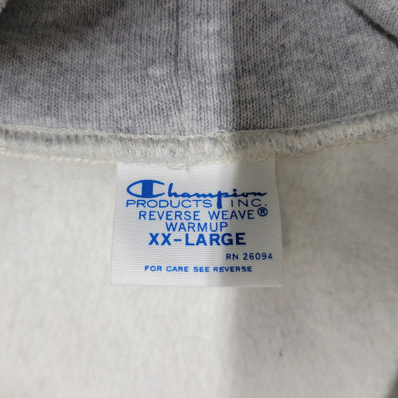 【中古品】【メンズ】 Champion チャンピオン REVERSE WEAVE SWEAT HOODIE C3-Y132 リバースウィーブ スウェット フーディー パーカー 青単色タグ復刻 148-260923-as-09-izu サイズ：XXL カラー：グレー 万代Net店