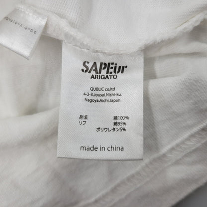 【中古品】【メンズ】 SAPEUR サプール × ビックリマン L/S TEE ロングスリーブ Tシャツ 長袖 ネロ魔身 142-260923-as-07-izu サイズ：L カラー：ホワイト 万代Net店