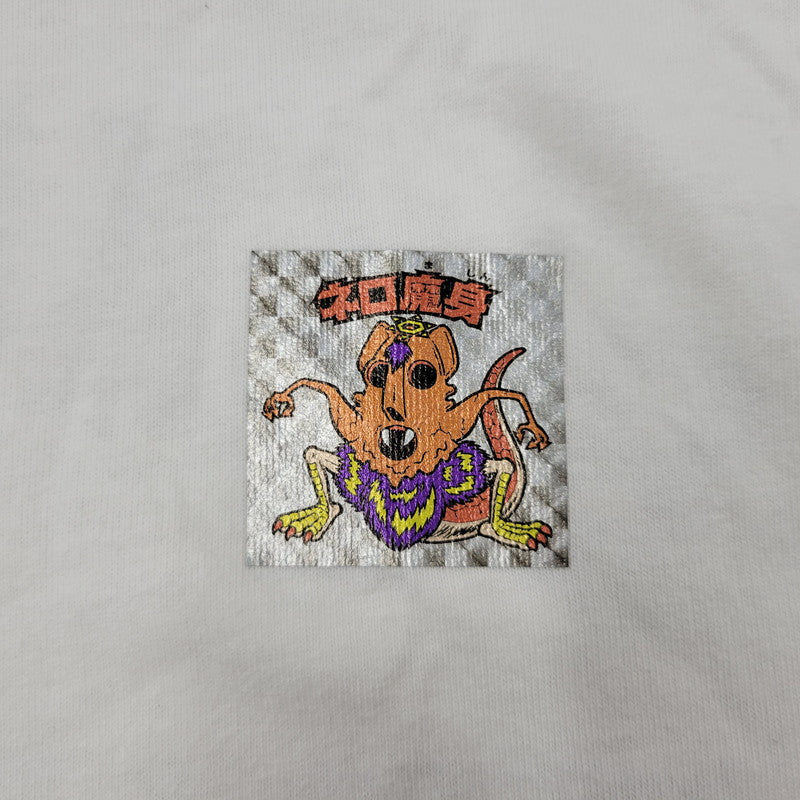 【中古品】【メンズ】 SAPEUR サプール × ビックリマン L/S TEE ロングスリーブ Tシャツ 長袖 ネロ魔身 142-260923-as-07-izu サイズ：L カラー：ホワイト 万代Net店