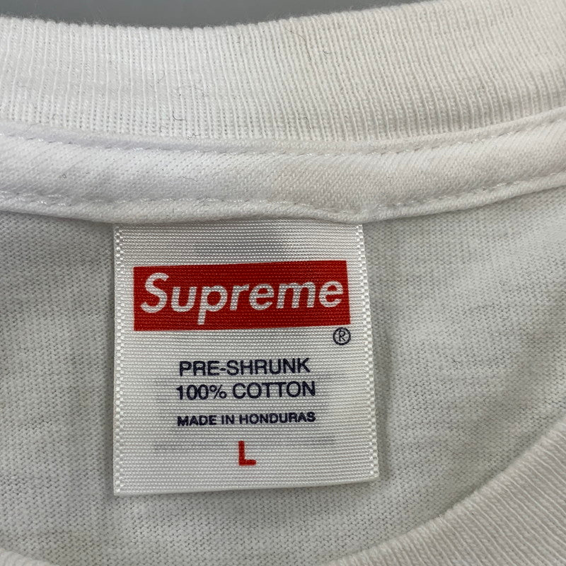 【中古品】【メンズ】 Supreme シュプリーム × THE EXORCIST MOTHER エクソシスト マザー L/S TEE ロングスリーブ Tシャツ プリント トップス 149-260925-ay-10-izu サイズ：L カラー：ホワイト 万代Net店